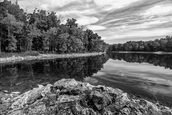 Reflection on Spring Lake
